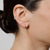 Charmed Micro Gabby Hoops – Nano Nesting Diamond Marquis