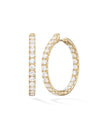 Large Clara Diamond Hoops
