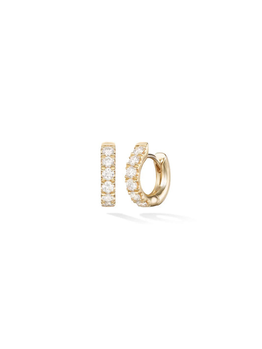 Small Clara Diamond Hoops