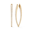 Cristina Earring Large (Diamonds)