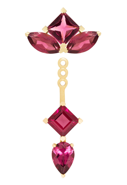Magenta Earring Jacket