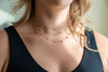 Large Floating Diamond Necklace