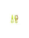 Daphne Earring Small - Neon Yellow Enamel
