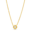 Double Orbit Diamond Necklace