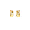 Holos Round Huggies with Diamonds