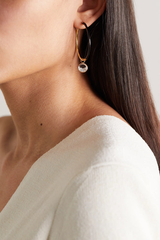 Reversible Enamel Hoops