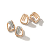 Huxley 18K Yellow Gold Coil Link Huggie Earring