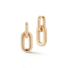 Morrell Rose Gold Drop Huggie Earrings