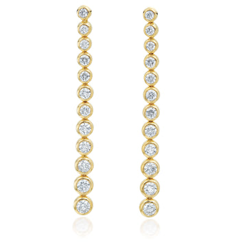 Diamond Stiletto Earrings