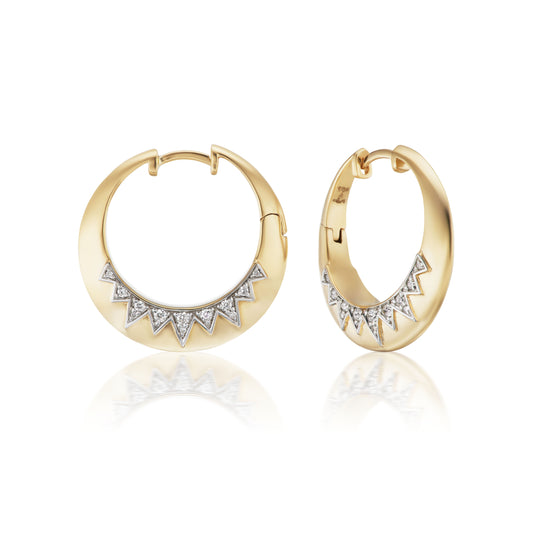 Crown Hoops