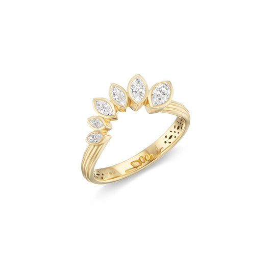 Graduating Petal Ring