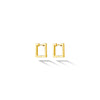 Foundation Small Square Hoop Earrings