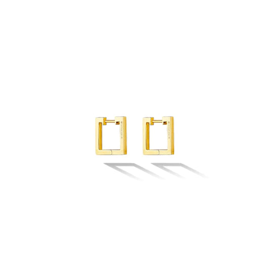 Foundation Small Square Hoop Earrings