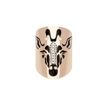Rose Gold Giraffe Ring