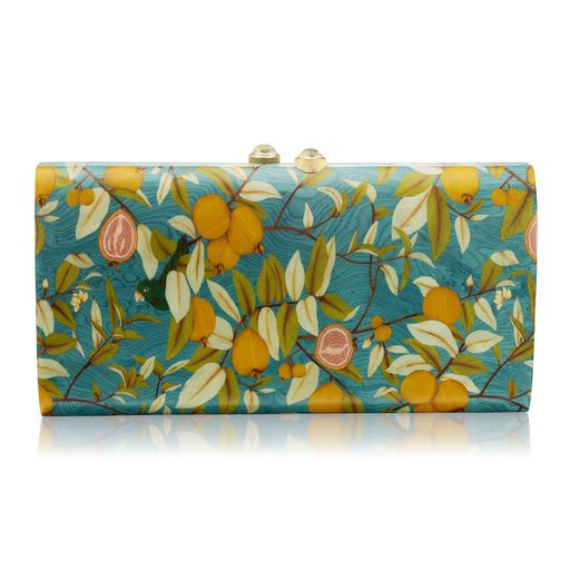 Marquetry Moye Clutch with Praisolite