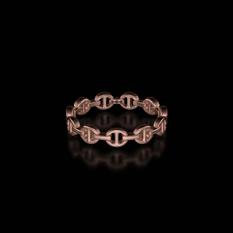 Micro Dame II Ring in Rose Gold