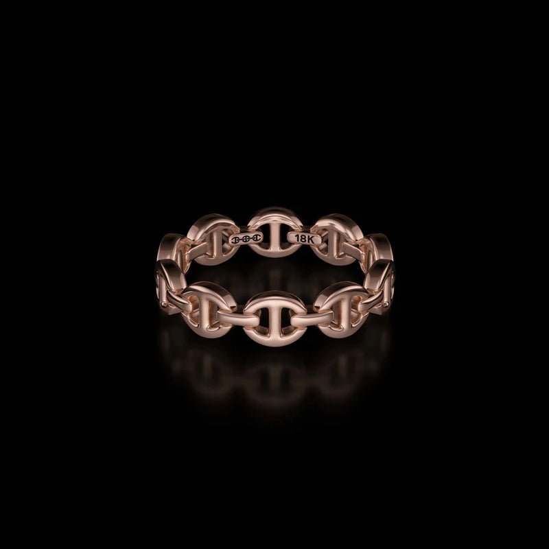 Micro Dame III Ring in Rose Gold