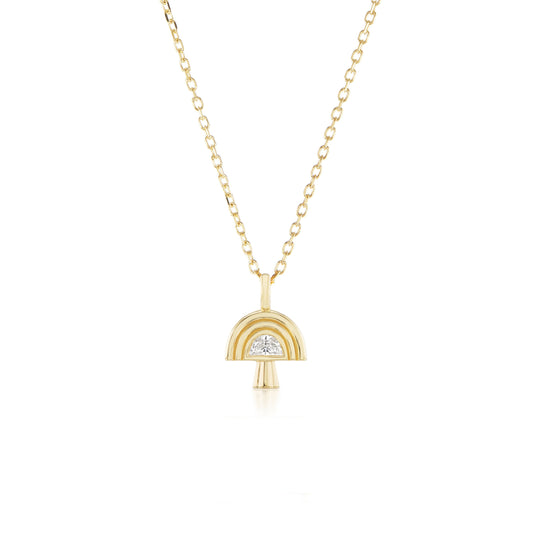Mushroom Necklace