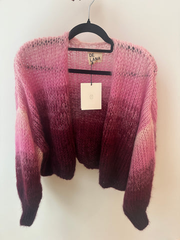 "New Dawn" Hand-Knit DeLana Sweater