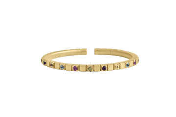 Shiraz Rainbow Sapphire Bangle