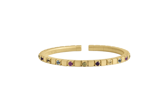 Shiraz Rainbow Sapphire Bangle