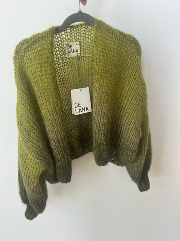 "Sanford Farm" Hand-Knit DeLana Sweater