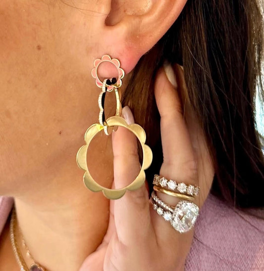 Bloom Drop Earrings