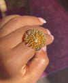 Rose Gold Fur Ring