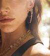 B Home Hoop Medium Earrings