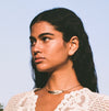 Medium Gold Feather Necklace