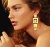Foundation Statement Drop Earrings