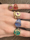 Mini Heart Signet Ring