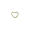 Identity Diamond Heart set with Diamonds