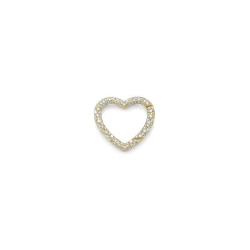 Identity Diamond Heart set with Diamonds
