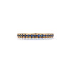 Blue Sapphire Eternity Band Rings