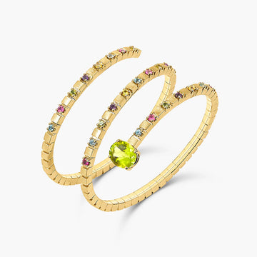 Shiraz Snake Bangle