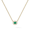 Lenox Emerald Pendant Necklace