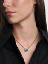 Lenox Emerald Pendant Necklace