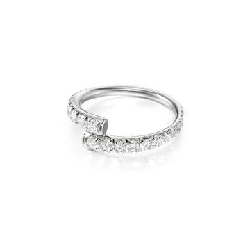 Lola Pinky Ring White Gold