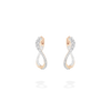 Classic Caustic Light Hoop Earrings
