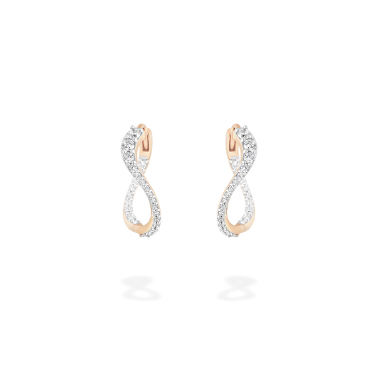 Classic Caustic Light Hoop Earrings