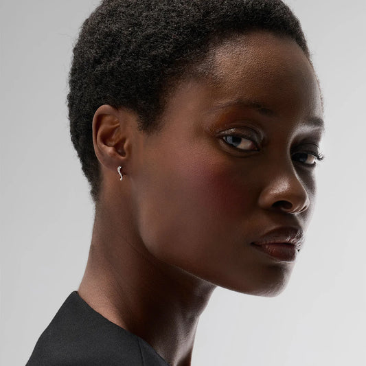 Mini Caustic Light Hoop Earrings