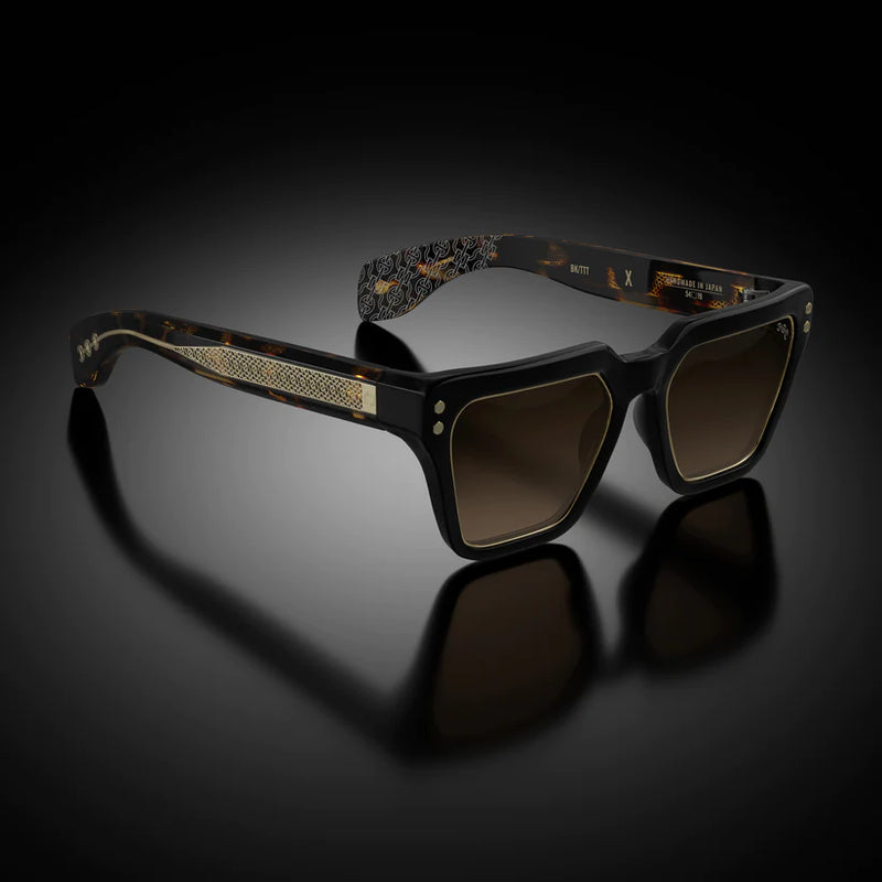 Model X Sunglasses x Black/Tokyo Tortoise Temples Frame