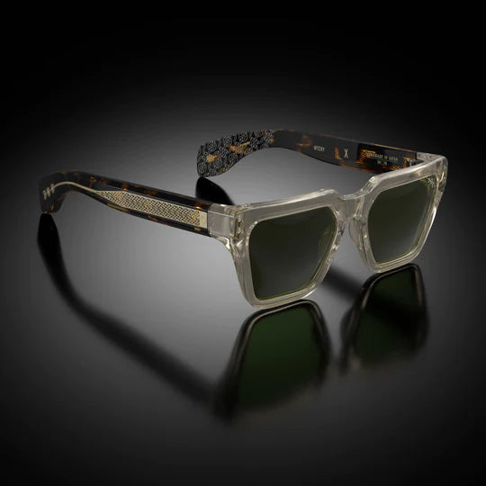 Model X Sunglasses x Wheat Crystal Frame