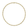 Micro Nesting Gem Tennis Necklace - Diamond
