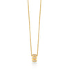 Veda Ring Necklace with Diamonds