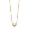 Thoby Rose Gold and Diamond Small Tubular Necklace