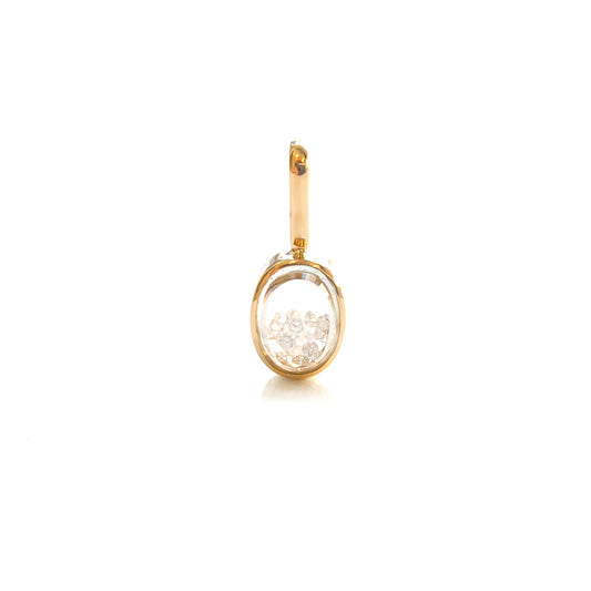 Oh Miniature Diamond Shaker Charm