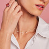Medium Floating Diamond Necklace