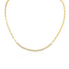 Diamond Bezel Set Moonlight Necklace